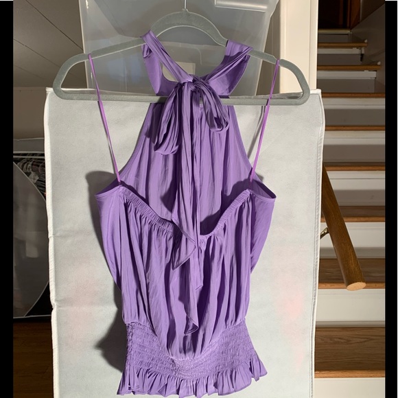 RAMY BROOK Rayna Smocked Blouse in Orchard - Picture 3 of 5